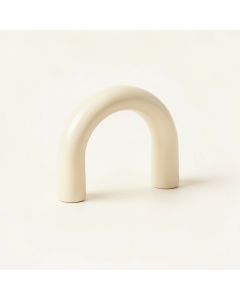 Juniper Branch Cabinet Handle Without Packaging - Cream (synthetic illustration; no displayed measurements)