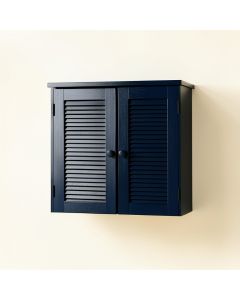 Harbor Crest Wall-Mounted Entry Cabinet - Navy (synthetic illustration; no displayed measurements)