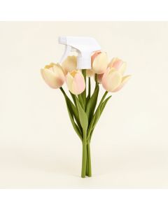 Real Touch Lifelike Faux Tulips Spray (synthetic illustration; no displayed measurements)