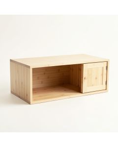 Juniper Canyon Shoe Storage Bench - Beige (synthetic illustration; no displayed measurements)