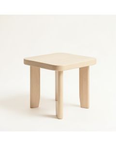 Holly Branch Compact Balcony Table - Beige (synthetic illustration; no displayed measurements)