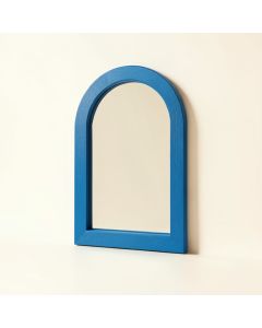 Alder Crossing Framed Wall Mirror - Blue (synthetic illustration; no displayed measurements)