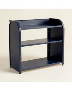 Sage Crest Desktop Shelving Unit - Navy (synthetic illustration; no displayed measurements)