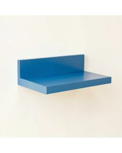 Fern Bend Wall-Mounted Cat Perch - Blue (synthetic illustration; no displayed measurements)