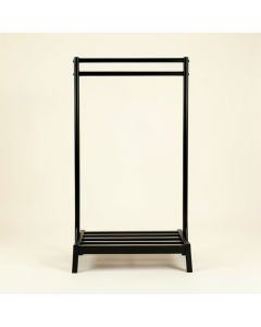 Briar Branch Empty Garment Rack - Black (synthetic illustration; no displayed measurements)