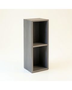 Birch Branch Narrow Cubby Tower - Gray (synthetic illustration; no displayed measurements)