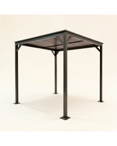 Ios Modern 10 Ft. W X 10 Ft. D Vinyl Pergola (synthetic illustration; no displayed measurements)