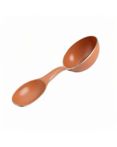 Moss Arc Cooking Spoon - Terracotta (synthetic illustration; no displayed measurements)