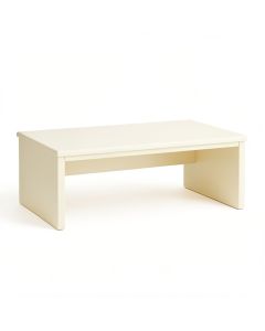Elm Fold Desktop Monitor Riser - Ivory (synthetic illustration; no displayed measurements)