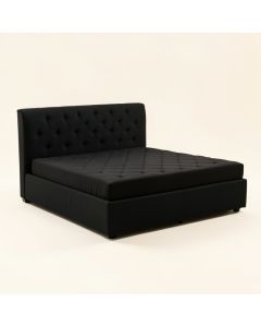 Hoskinson Tufted Upholstered Platform Bed (synthetic illustration; no displayed measurements)