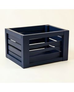 Dawn Dell Empty Furniture-Style Pet Crate - Navy (synthetic illustration; no displayed measurements)