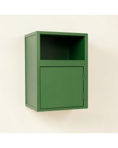 Heath Crest Wall-Mounted Entry Cabinet - Green (synthetic illustration; no displayed measurements)