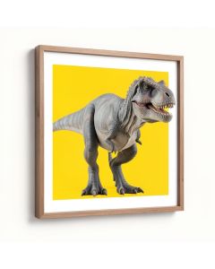 Dinosaur By Nic Squirrell - Graphic Art Print (synthetic illustration; no displayed measurements)