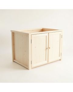 Dawn Brook Empty Furniture-Style Litter Enclosure - Ivory (synthetic illustration; no displayed measurements)