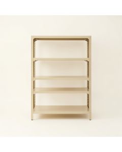 Slate Canyon Empty Seed-Starting Shelving Unit Without Lights - Beige (synthetic illustration; no displayed measurements)