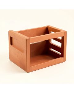 Cedar Falls Empty Furniture-Style Pet Crate - Terracotta (synthetic illustration; no displayed measurements)