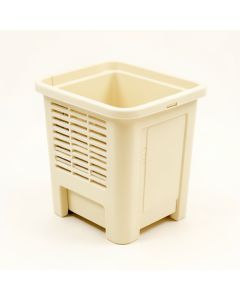 Lake Branch Closed Garden Compost Bin - Cream (synthetic illustration; no displayed measurements)