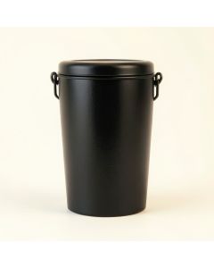River Canyon Storage Canister With Lid - Black (synthetic illustration; no displayed measurements)