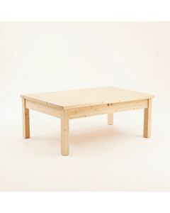 Field Crossing Coffee Table - Ivory (synthetic illustration; no displayed measurements)
