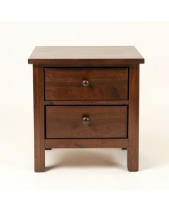 1 - Drawer Solid Wood Nightstand In Espresso (synthetic illustration; no displayed measurements)