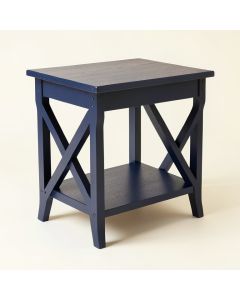 Cliff Crest Side Table - Navy (synthetic illustration; no displayed measurements)
