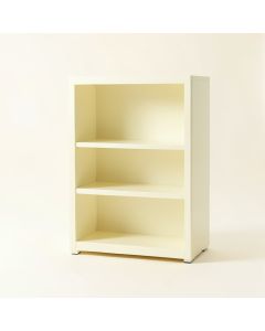 Stone Falls Freestanding Bookcase - Ivory (synthetic illustration; no displayed measurements)
