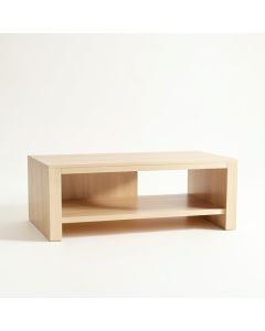 Flint Brook Coffee Table - Beige (synthetic illustration; no displayed measurements)