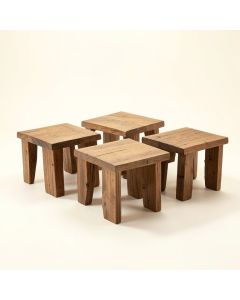 Union Rustic Nesting Coffee Tables (synthetic illustration; no displayed measurements)