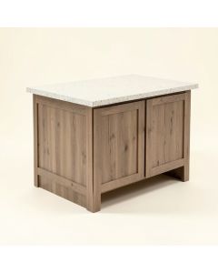 Bucher Kitchen Island Set With Quartz Top (synthetic illustration; no displayed measurements)