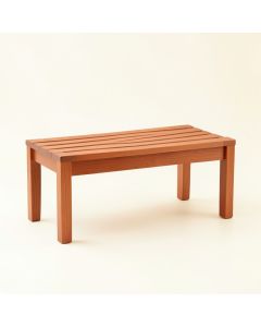 Maple Bend Indoor Bench - Terracotta (synthetic illustration; no displayed measurements)