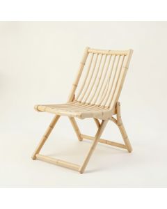 Bay Crossing Folding Outdoor Chair - Ivory (synthetic illustration; no displayed measurements)