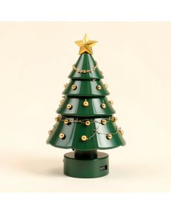 6.5 '' Decorated Christmas Tree Bubble Night Light (synthetic illustration; no displayed measurements)
