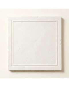 River Branch Uninstalled Square Decorative Tile - White (synthetic illustration; no displayed measurements)