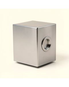 Stainless Steel Cabinet 3 1/2 '' Center To Center Finger Pull (synthetic illustration; no displayed measurements)