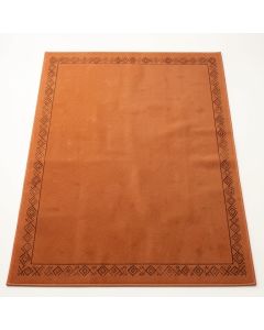 Hill Brook Rectangular Area Rug - Terracotta (synthetic illustration; no displayed measurements)