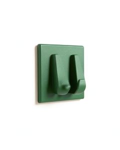 Olive Bluff Wall-Mounted Robe Hook - Green (synthetic illustration; no displayed measurements)