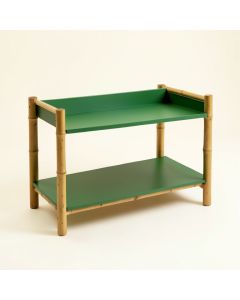 Maple Bridge Empty Countertop Canister Rack - Green (synthetic illustration; no displayed measurements)