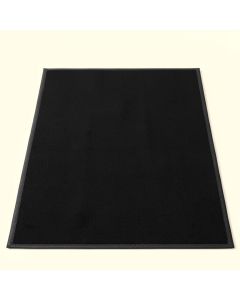 Flint Bluff Rectangular Outdoor Rug - Black (synthetic illustration; no displayed measurements)