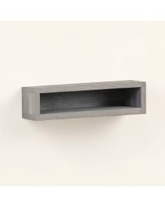 Hazel Crossing Wall-Mounted Shelf - Gray (synthetic illustration; no displayed measurements)