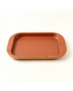 Summit Bend Serving Tray - Terracotta (synthetic illustration; no displayed measurements)