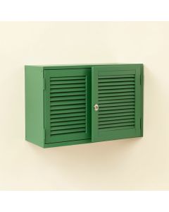 Hazel Crest Wall-Mounted Entry Cabinet - Green (synthetic illustration; no displayed measurements)