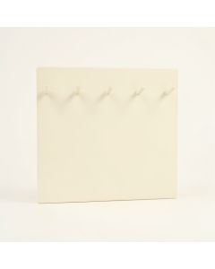 Linden Bend Empty Wall-Mounted Tool Organizer Panel - Ivory (synthetic illustration; no displayed measurements)