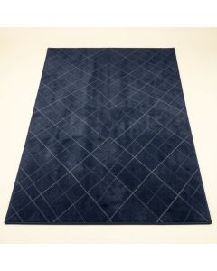 Aspen Canyon Rectangular Area Rug - Navy (synthetic illustration; no displayed measurements)