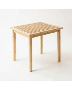 Pine Branch Patio Table - Beige (synthetic illustration; no displayed measurements)