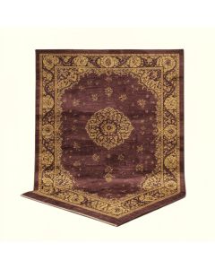 Gilda Hand-Loomed Plum Area Rug (synthetic illustration; no displayed measurements)