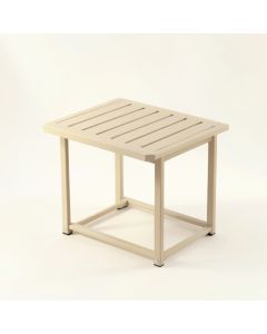 Harbor Branch Compact Balcony Table - Beige (synthetic illustration; no displayed measurements)
