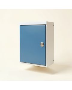 Wall Mounted Locking Mail Drop Box (synthetic illustration; no displayed measurements)