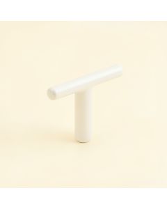Wren Brook Cabinet Handle Without Packaging - White (synthetic illustration; no displayed measurements)