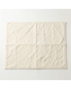 Clay Dell Bath Mat - Cream (synthetic illustration; no displayed measurements)