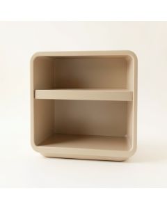 Cove Bend Empty Mug-Storage Cabinet Insert - Beige (synthetic illustration; no displayed measurements)